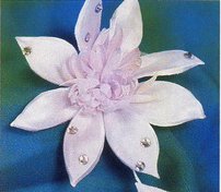 Цветы из ткани своими руками