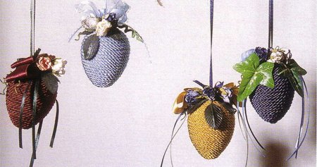 Украшение пасхальных яиц