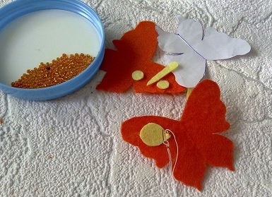 Брошь фетровая своими руками