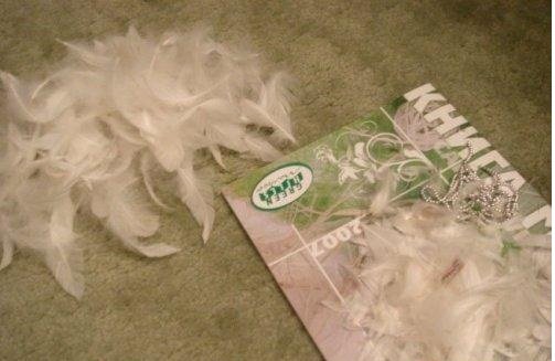 sort feathers