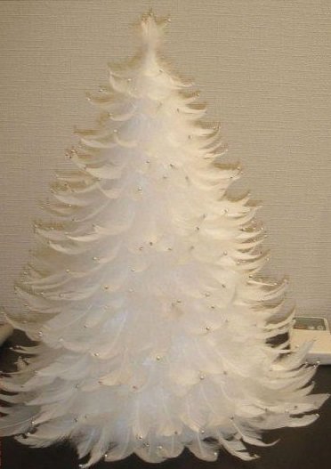 beautiful tree of feathers