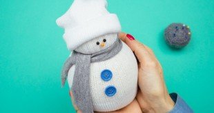 snowman sock